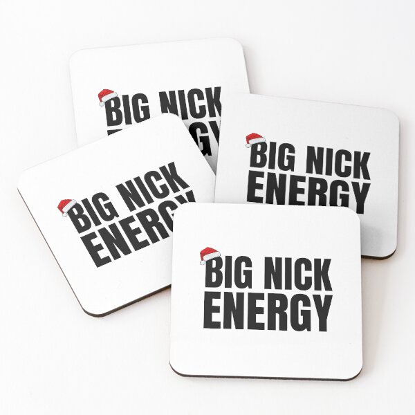Item preview, Big Nick Energy (w/ Santa Hat) designed and sold by Stepadoda.