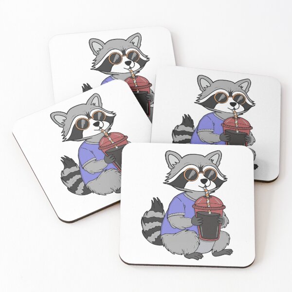 Item preview, Chilled Raccoon with Sunglasses designed and sold by shopdiego.