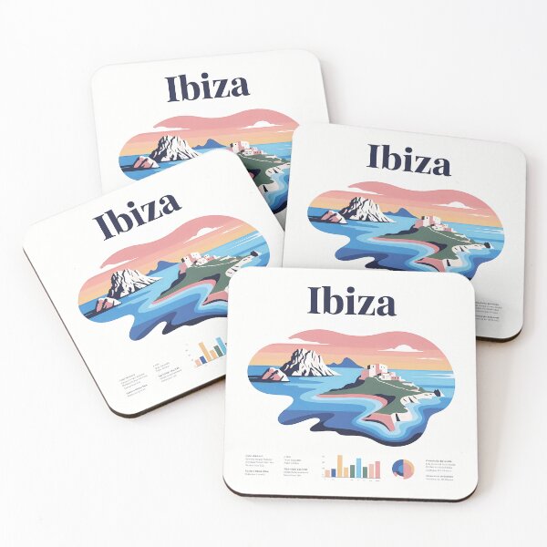 Item preview, Ibiza Minimal Contemporary Art – Balearic Island Design for Music & Party Lovers designed and sold by OzzFrequency.