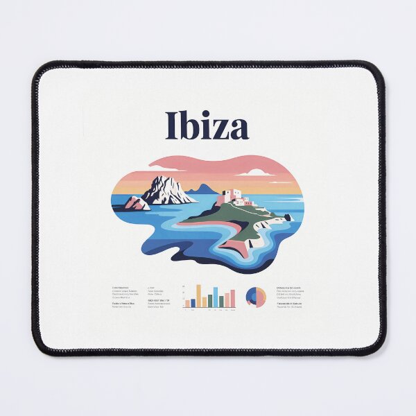 Item preview, Ibiza Minimal Contemporary Art – Balearic Island Design for Music & Party Lovers designed and sold by OzzFrequency.