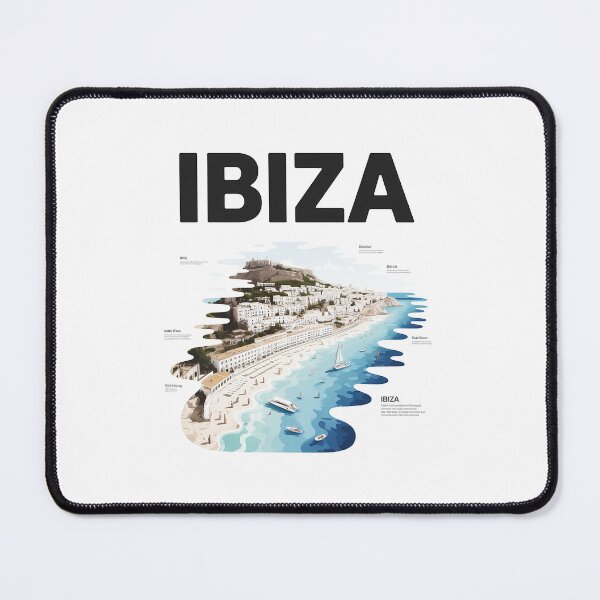 Item preview, Ibiza Minimal Contemporary Art – Balearic Island Design for Music & Party Lovers designed and sold by OzzFrequency.