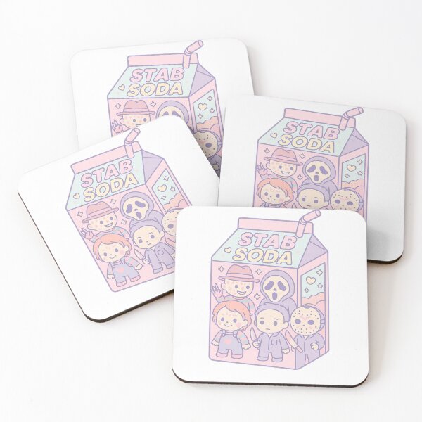 Item preview, Stab Soda – Cute Horror Slasher Juice Box Design designed and sold by FandomFunStudio.