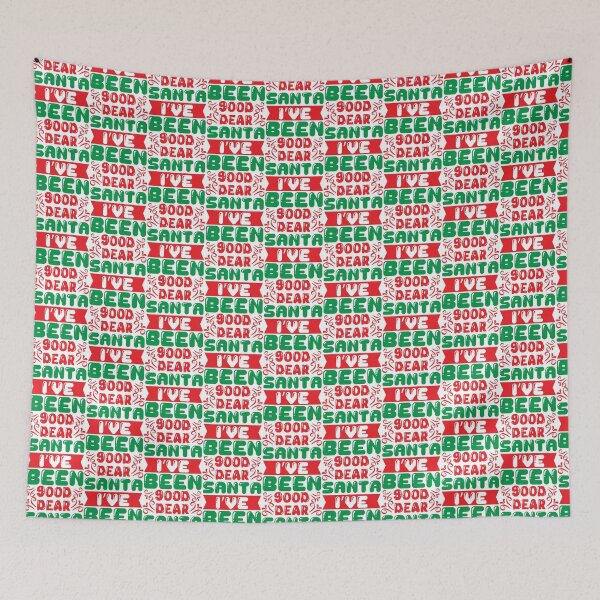 Item preview, Dear Santa I've Been Good - Honest Nice List Christmas Slogan Tee designed and sold by FuzionRaptor.