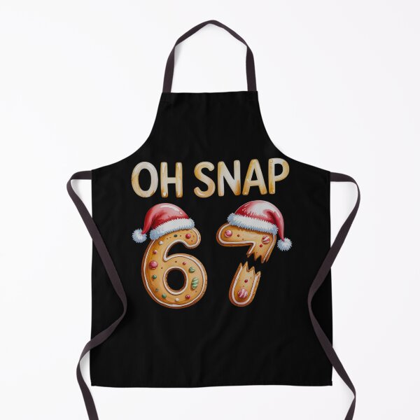 Item preview, Oh Snap Gingerbread 6 7 Meme Xmas 67 designed and sold by FurrFunPrints.