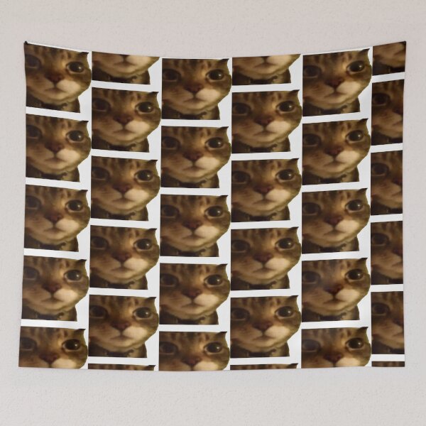 Item preview, staring cat designed and sold by catmemes4u.