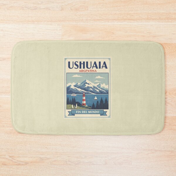 Item preview, Ushuaia - Argentina (Country Collection) designed and sold by HeartbeatPrint.