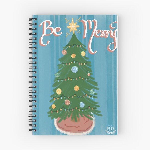 Artikelvorschau, Fröhliche Weihnachten – Illustration eines Weihnachtsbaums entworfen und verkauft von designsbyklm.