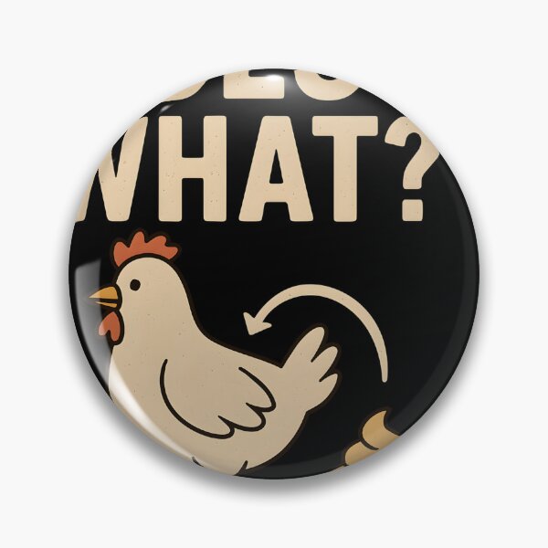 Item preview, Guess What Chicken Butt – Funny Humor Design designed and sold by Punnyverse.