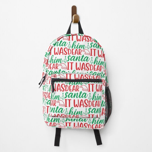 Item preview, Dear Santa It Was Him - Funny Sibling Blame Christmas Slogan designed and sold by FuzionRaptor.