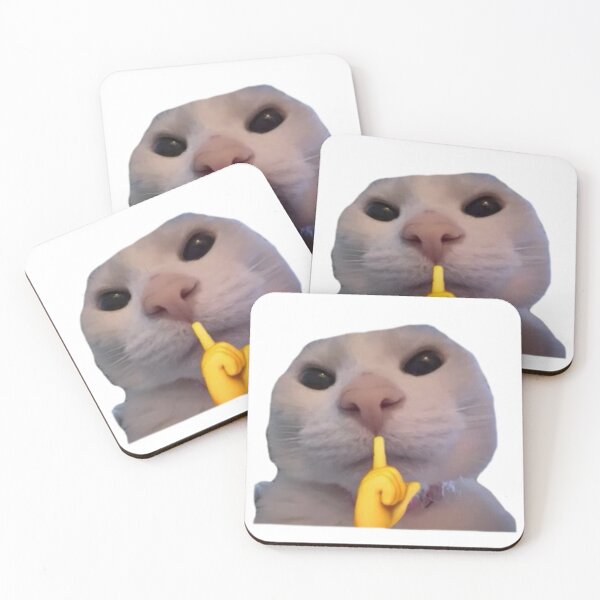 Item preview, shh whisper cat designed and sold by catmemes4u.