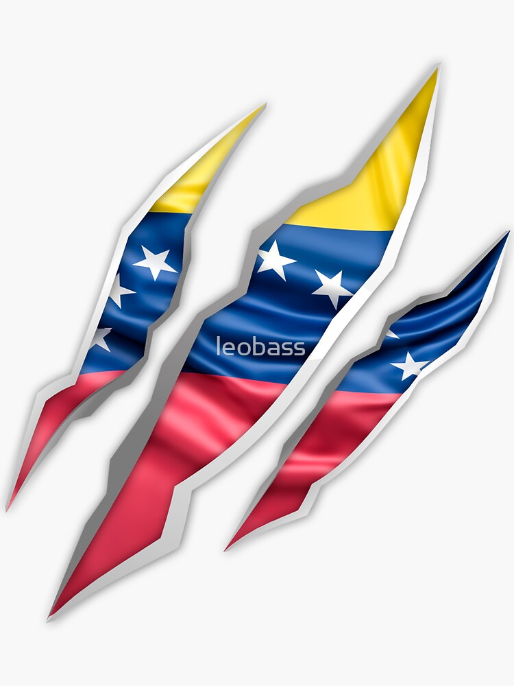 "VENEZUELA" Sticker by leobass Redbubble