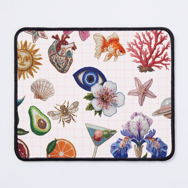 Item preview, Beadwork Collage designed and sold by the bookish shop.