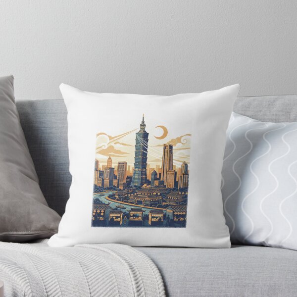 Item preview, Taipei City - Taiwan (Country Collection) designed and sold by HeartbeatPrint.