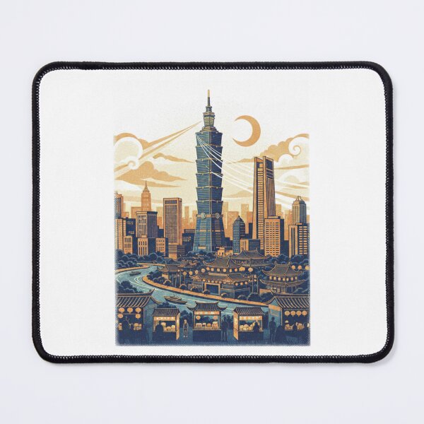 Item preview, Taipei City - Taiwan (Country Collection) designed and sold by HeartbeatPrint.