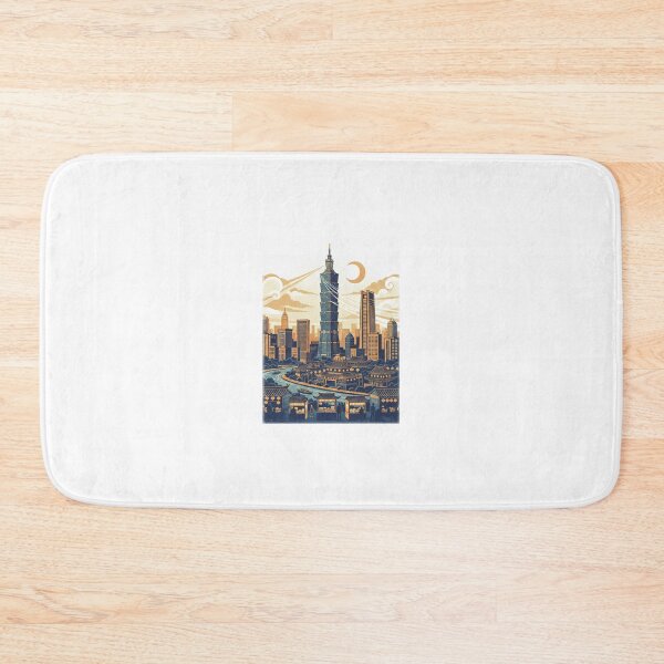 Item preview, Taipei City - Taiwan (Country Collection) designed and sold by HeartbeatPrint.