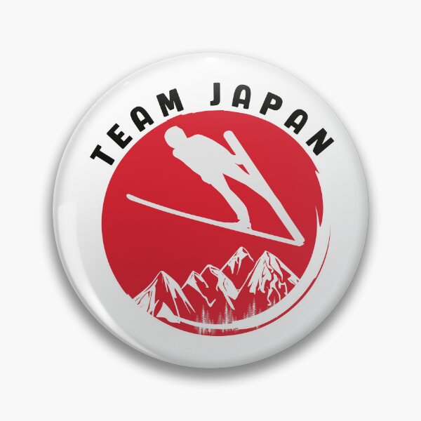 Item preview, Ski Jumping Team Japan designed and sold by Anniko Art Studio.