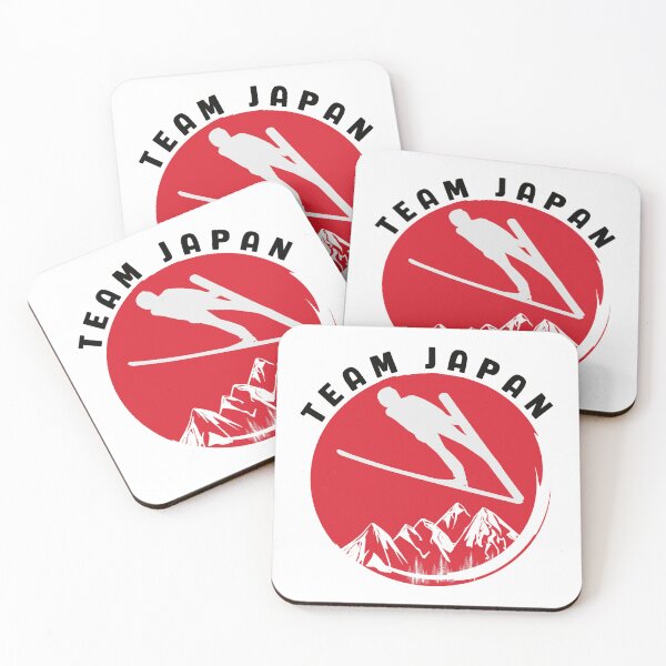 Item preview, Ski Jumping Team Japan designed and sold by Anniko Art Studio.