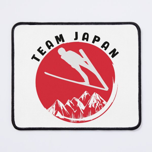 Item preview, Ski Jumping Team Japan designed and sold by Anniko Art Studio.