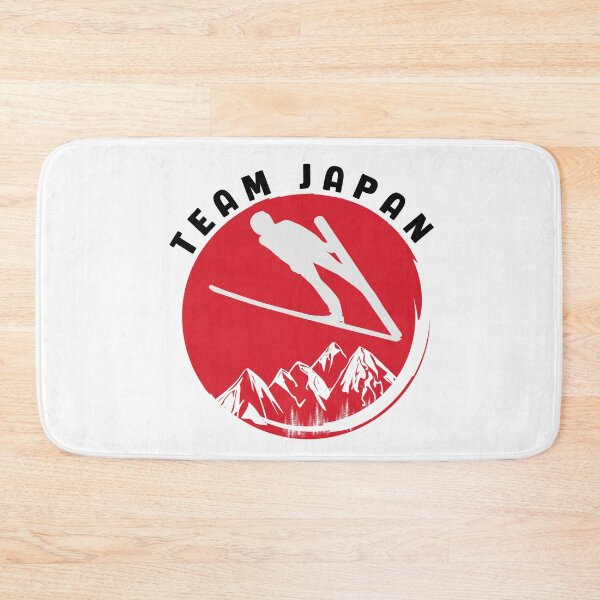 Item preview, Ski Jumping Team Japan designed and sold by Anniko Art Studio.