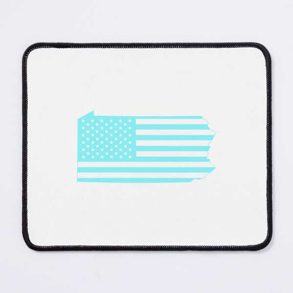 Item preview, Pennsylvania USA Flag Silhouette – Stars and Stripes State Outline designed and sold by Paper Drip.