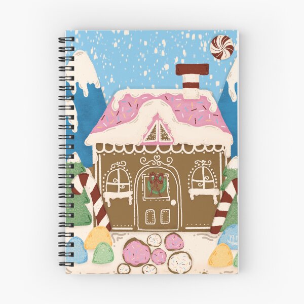 Item preview, Gingerbread House Illustration designed and sold by designsbyklm.