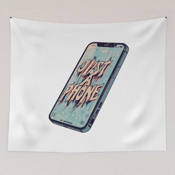 Item preview, Just a Phone Ilustration designed and sold by RED-MOUSE.