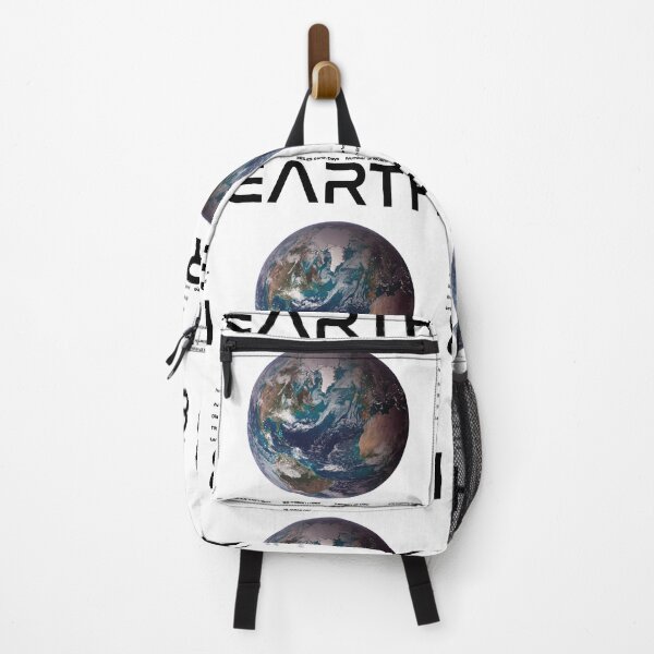 Item preview, Earth Solar System Nasa Picture and Stats Card Astronomy Space Science Teacher Black Text designed and sold by MathWare MathClips.