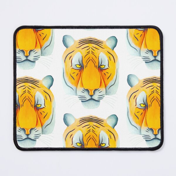Item preview, Tiger head portrait design white background unique big cat artwork present gift designed and sold by Arniesart85.