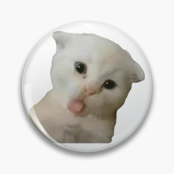 Item preview, silly tongue out cat designed and sold by catmemes4u.