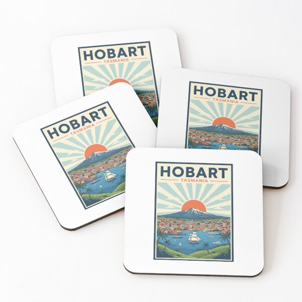 Item preview, Hobart - Tasmania Australia (Country Collection) designed and sold by HeartbeatPrint.