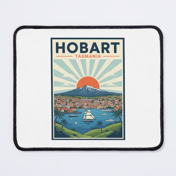 Item preview, Hobart - Tasmania Australia (Country Collection) designed and sold by HeartbeatPrint.
