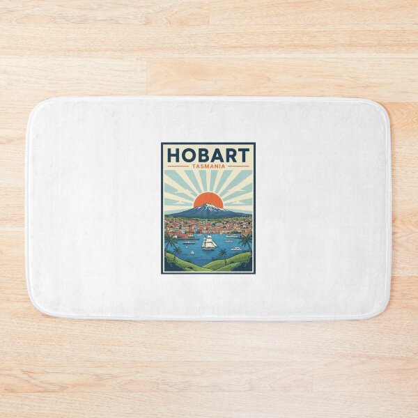 Item preview, Hobart - Tasmania Australia (Country Collection) designed and sold by HeartbeatPrint.