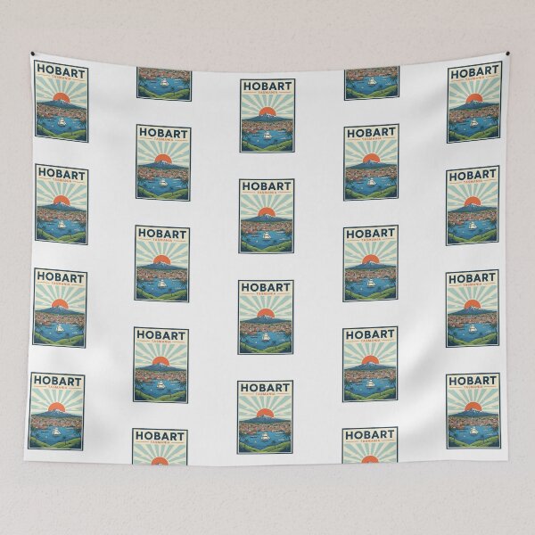 Item preview, Hobart - Tasmania Australia (Country Collection) designed and sold by HeartbeatPrint.
