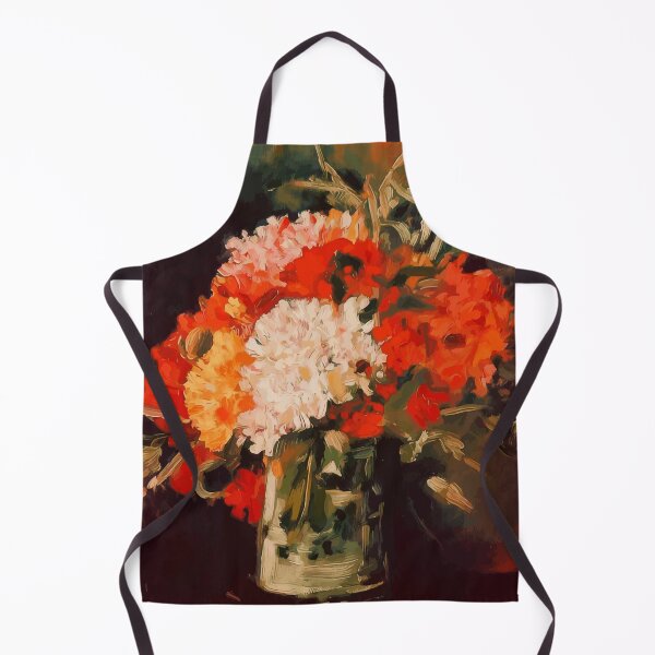 Item preview, Van Gogh Vase with Carnations designed and sold by Vicky Brago-Mitchell®.
