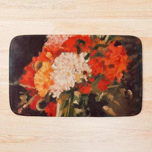 Item preview, Van Gogh Vase with Carnations  designed and sold by Vicky Brago-Mitchell®.