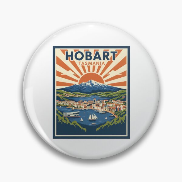 Item preview, Hobart - Tasmania Australia (Country Collection) designed and sold by HeartbeatPrint.