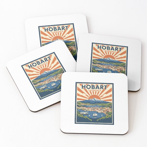 Item preview, Hobart - Tasmania Australia (Country Collection) designed and sold by HeartbeatPrint.