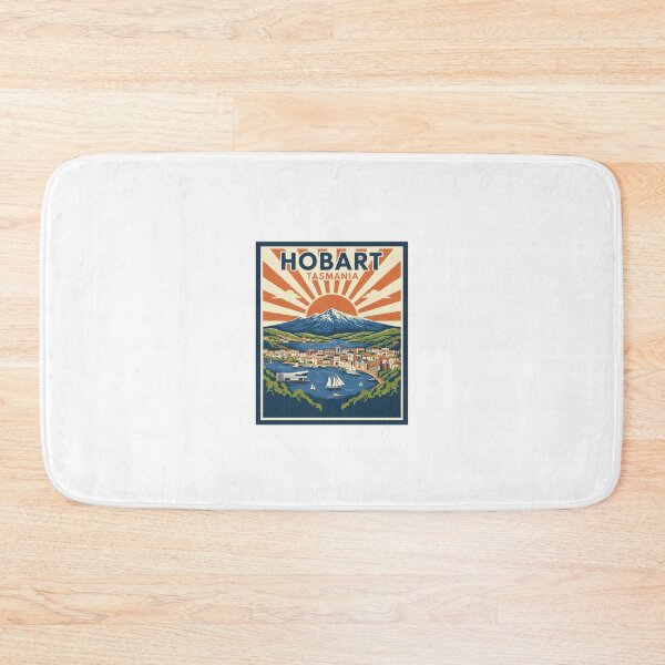 Item preview, Hobart - Tasmania Australia (Country Collection) designed and sold by HeartbeatPrint.
