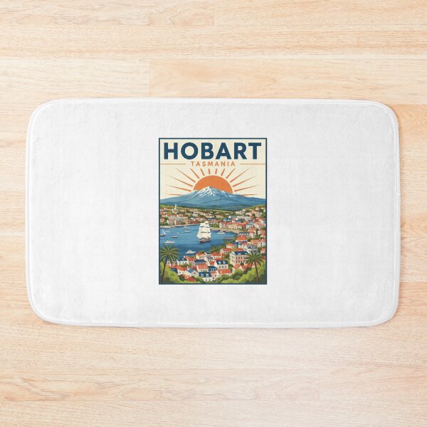Item preview, Hobart - Tasmania Australia (Country Collection) designed and sold by HeartbeatPrint.