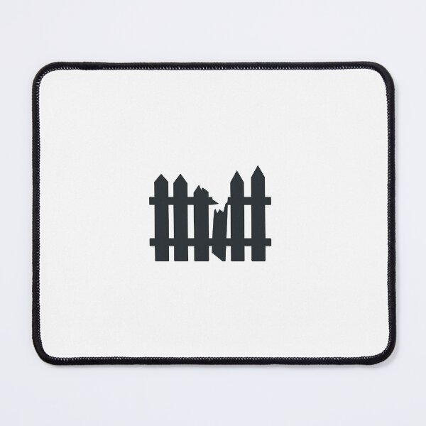 Item preview, Minimal Broken Fence Silhouette designed and sold by Le Grand Requin.