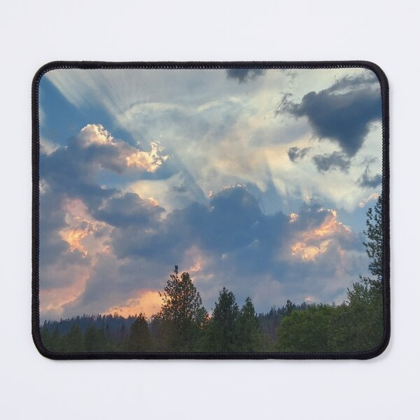 Item preview, Radiant Sunset Clouds – Dramatic Cumulus Sky Photography designed and sold by tracerammo1.
