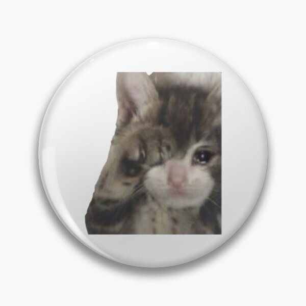 Item preview, wiping tears cat designed and sold by catmemes4u.