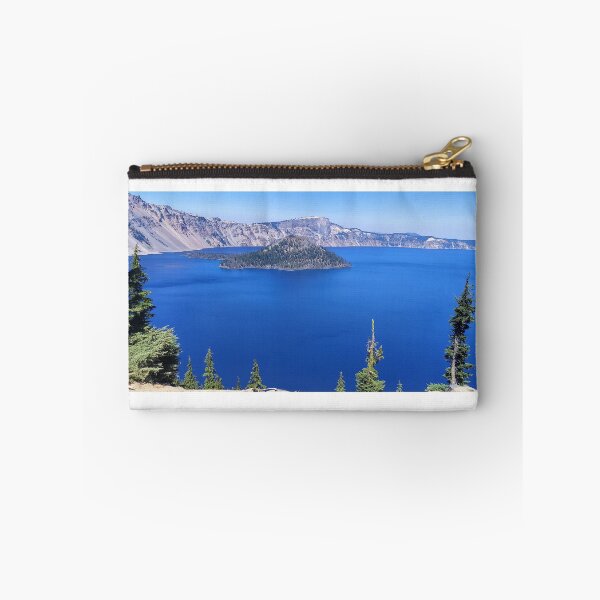 Item preview, Wizard Island at Crater Lake – Majestic Oregon Landscape Photography designed and sold by tracerammo1.