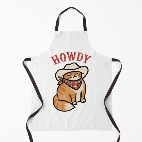 Item preview, Howdy Cat Cowboy Hat Bandana Funny Western Kitten Sheriff Meowdy Texas Gift designed and sold by Pawrizzma POD.