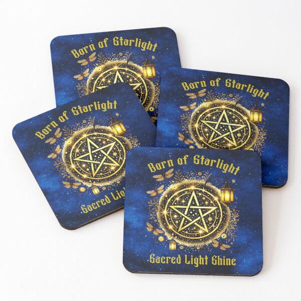 Item preview, Born of Starlight – Enchanted Pentagram Lantern Design designed and sold by MysticOzzy.