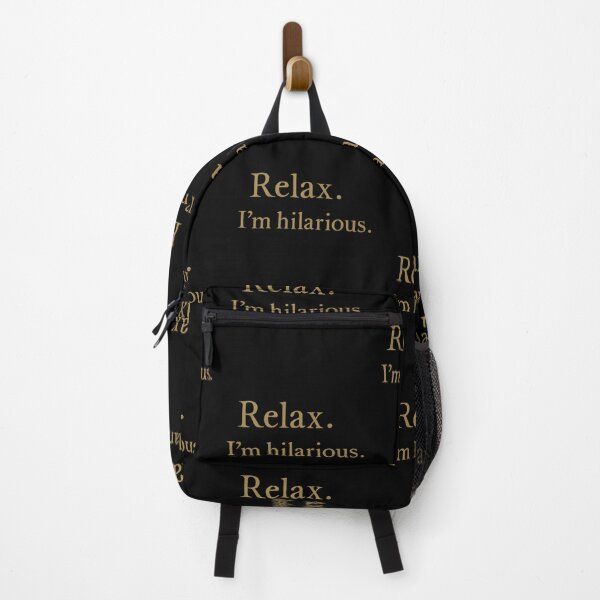 Item preview, Relax I’m Hilarious Glow Effect Design designed and sold by ArtComixHaven.