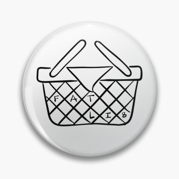 Item preview, Fat Lib Basket designed and sold by katyaveleva.