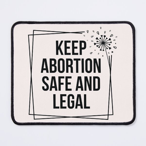 Item preview, Keep Abortion Safe and Legal – Pro-Choice Feminist Rights Apparel & Home Decor designed and sold by Compass and a Camera.