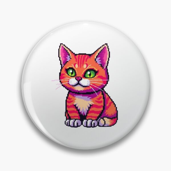 Item preview,  pixel cat designed and sold by sellbrand.