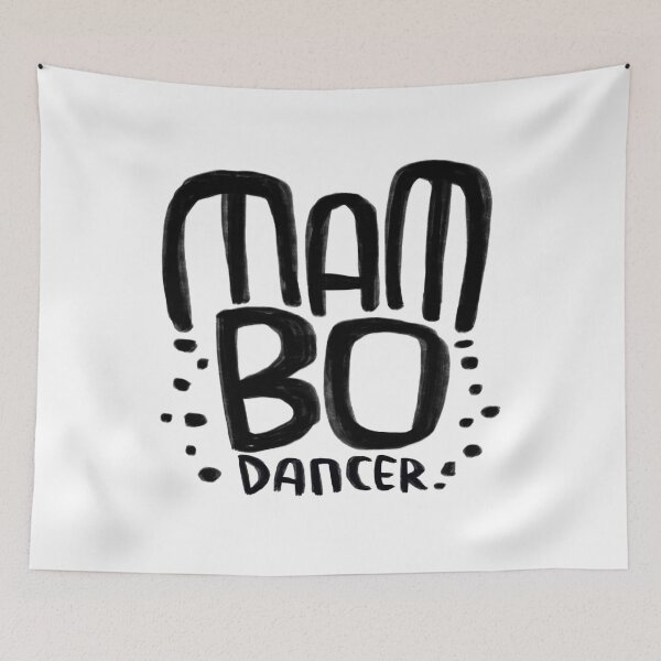 Item preview, Latin dance, mambo dancer designed and sold by danceink.